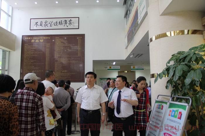 于文明副局长调研福建医改工作
