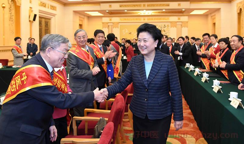 刘延东与中医药高等教育工作者座谈时强调：深化教育改革促进中医药振兴发展