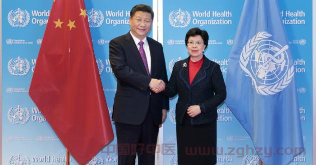 习近平主席访问世界卫生组织
