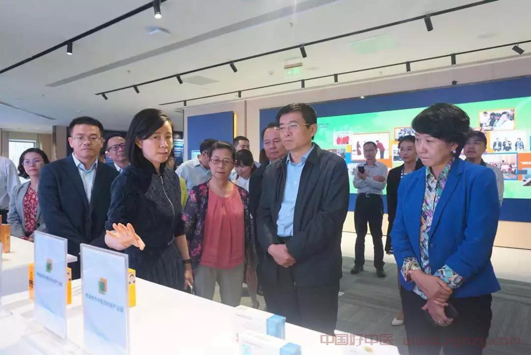 于文明考察调研粤澳合作中医药科技产业园