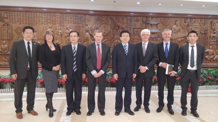 于文明副局长会见澳大利亚塔斯马尼亚州代表团