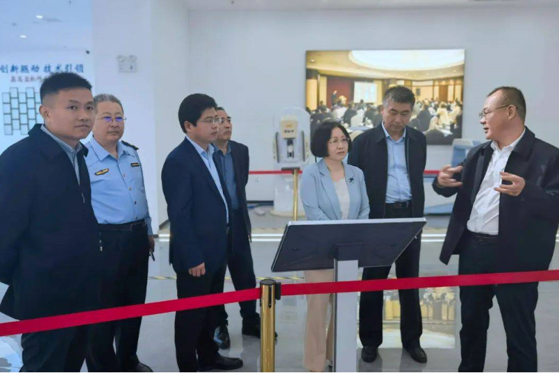 山东省药监局区域检查第五分局到莒南县调研高端医疗器械企业发展情况